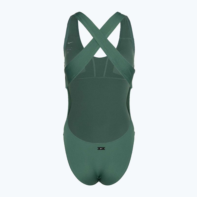 Costum de baie dintr-o bucată Nike Elevated Essential Pucker Crossback bicoastal 2