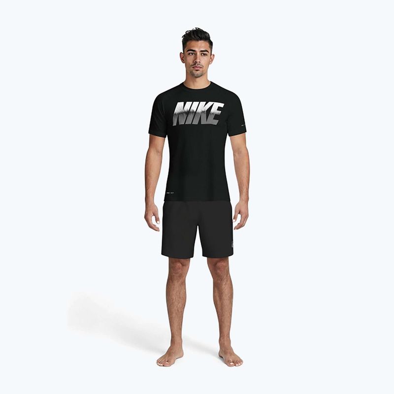 Tricou pentru bărbați Nike Hydroguard Ocean Merge black 2