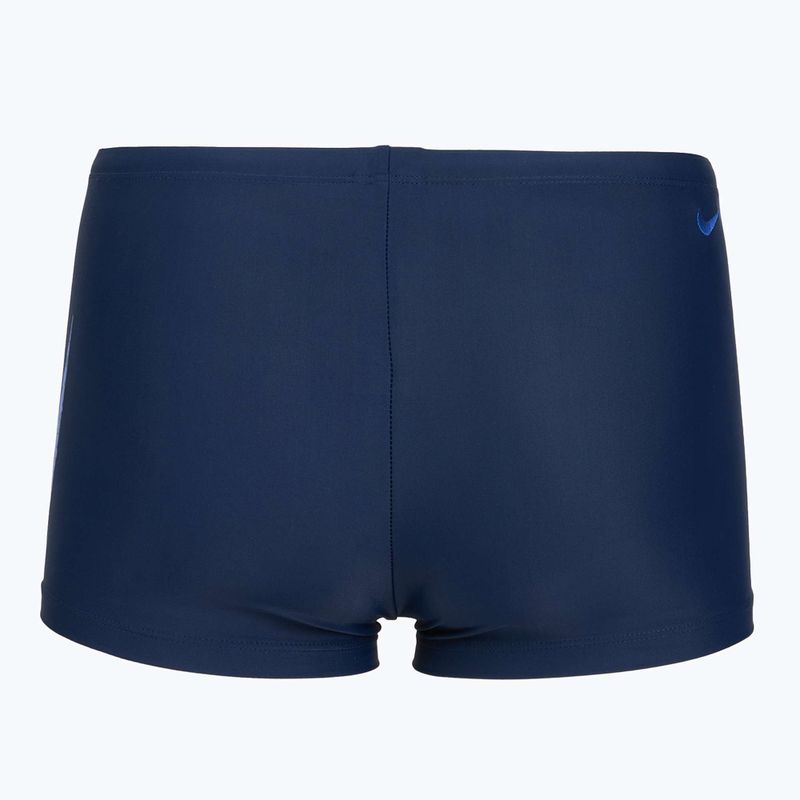 Slipuri de înot Nike Logo Graphic Square Leg midnight navy 2