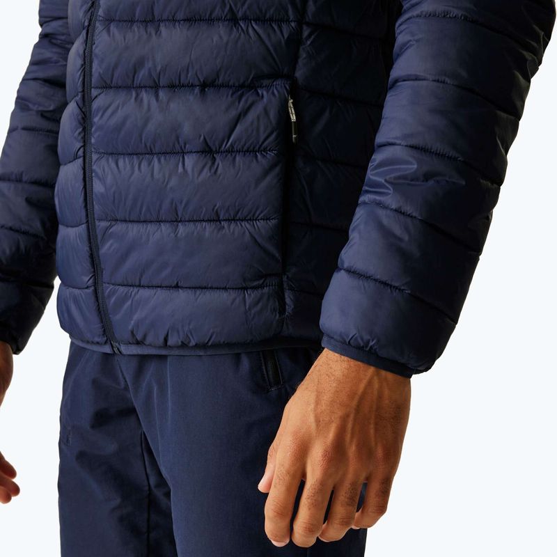 Geacă pentru bărbați REGATTA Hooded Marizion black navy/olympian blue 5