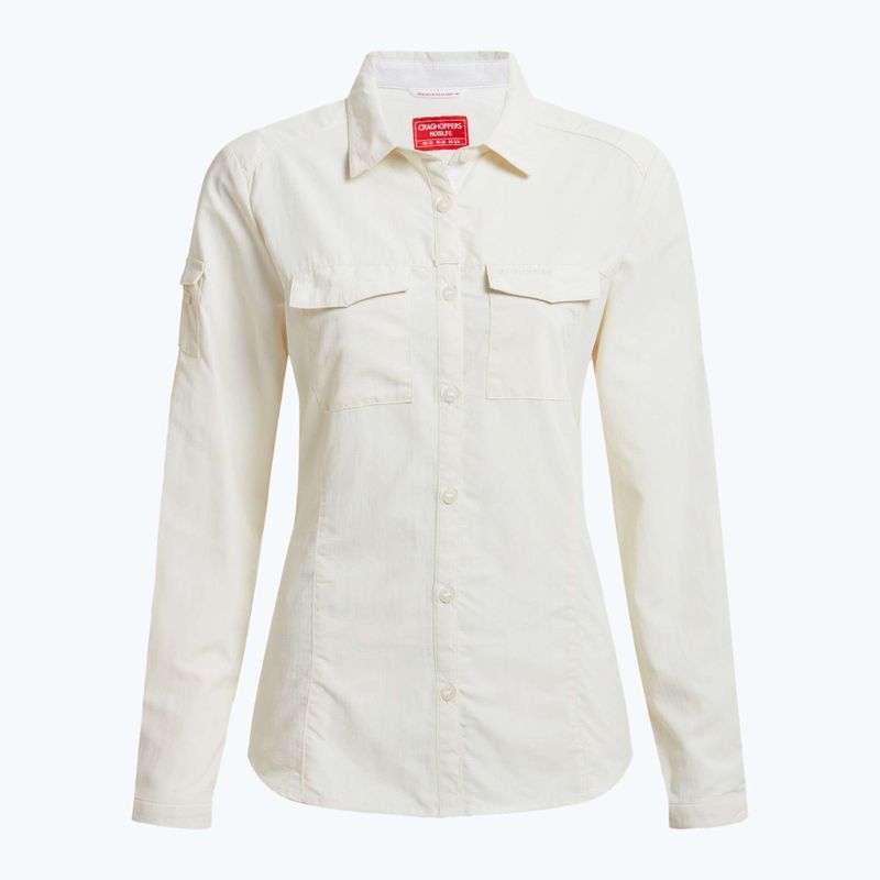 Tricou de trekking pentru femei Craghoppers NosiLife Adventure Long Sleeved Shirt III sea salt 8