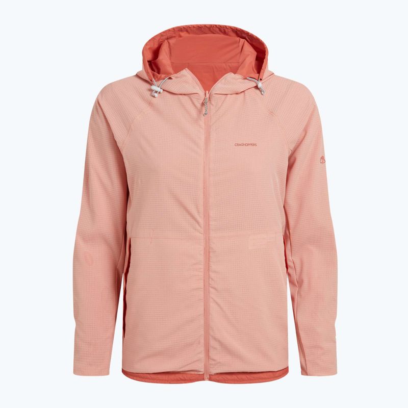 Geacă de vânt pentru femei Craghoppers NosiLife Rosa Reversible red sandstone / clay 10