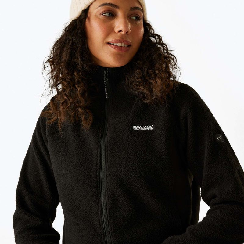 Bluză fleece pentru femei REGATTA Elinn black 4