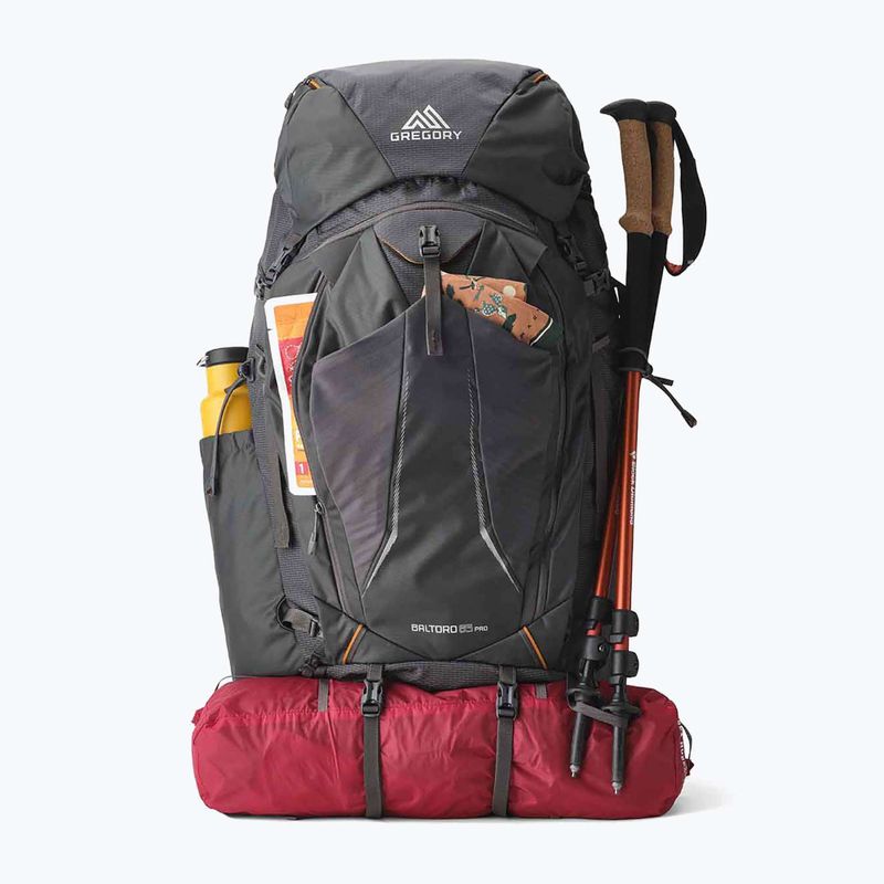 Rucsac de trekking pentru bărbați Gregory Baltoro Pro 85 l iron grey 3