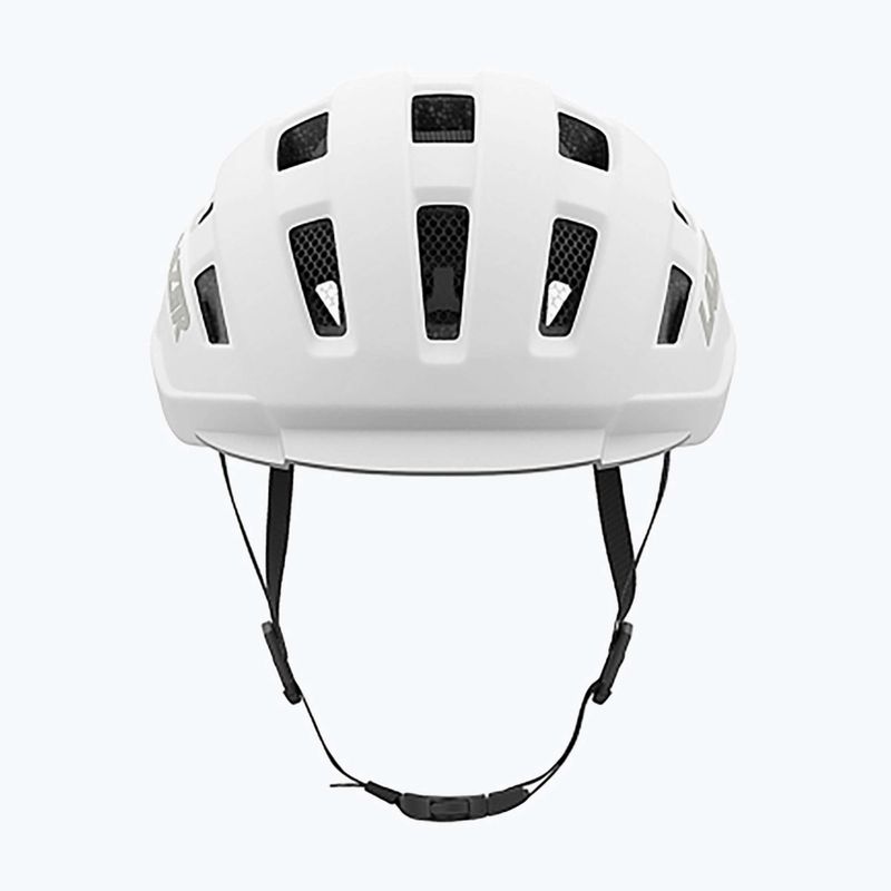 Cască de bicicletă Lazer Codax KinetiCore + net matte full white 3