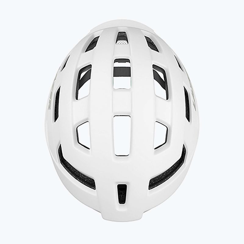 Cască de bicicletă Lazer Codax KinetiCore + net matte full white 5