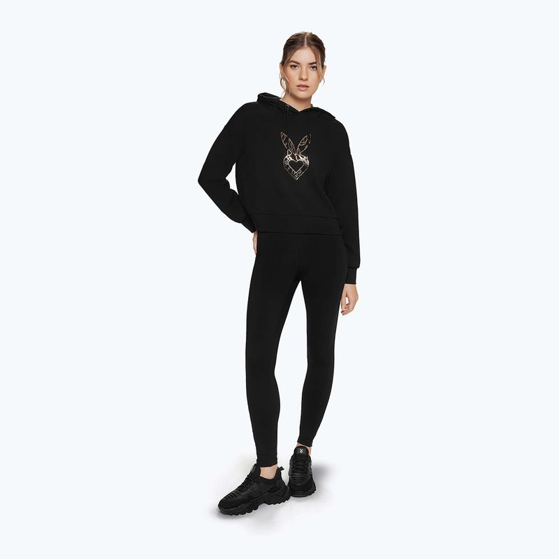 Tricou de antrenament Cardio Bunny Freeze pentru femei negru 2