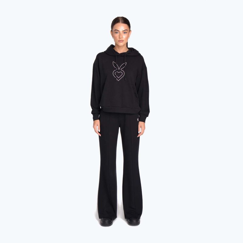 Pantaloni de antrenament pentru femei Cardio Bunny HCB-125 Flare black 3