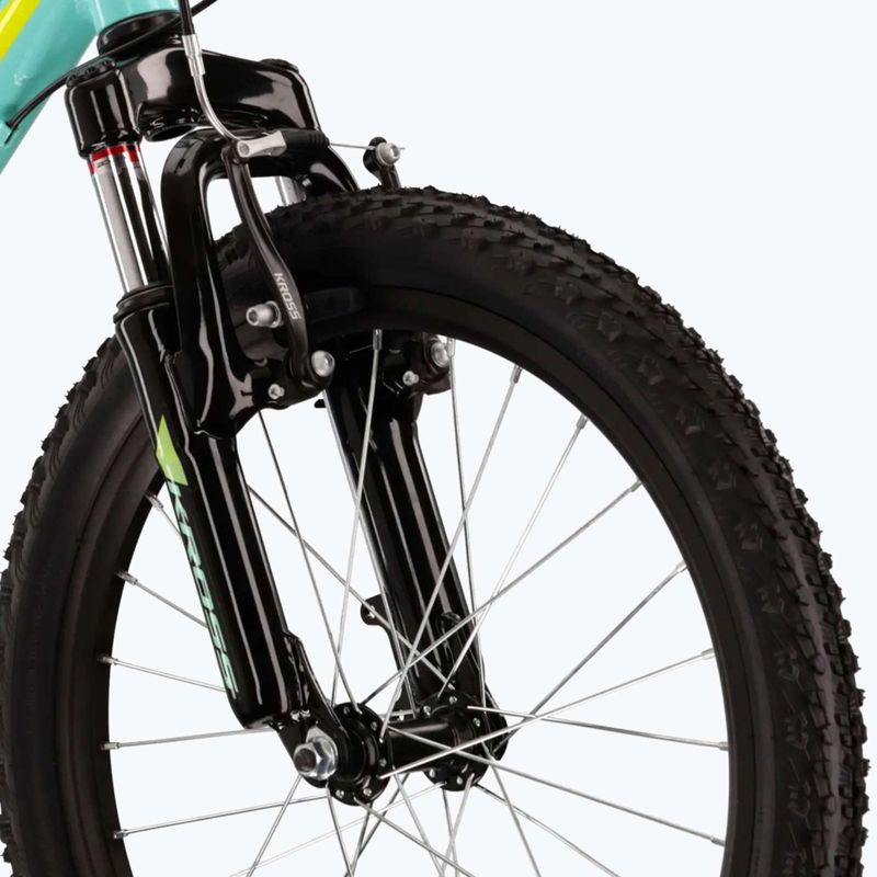 Bicicletă pentru copii KROSS Lea Mini 2.0 celadon/lime/gloss 5