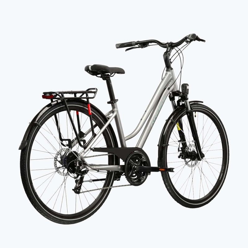 Bicicletă trekking pentru femei KROSS Trans 3.0 In silver/gray/gloss 3
