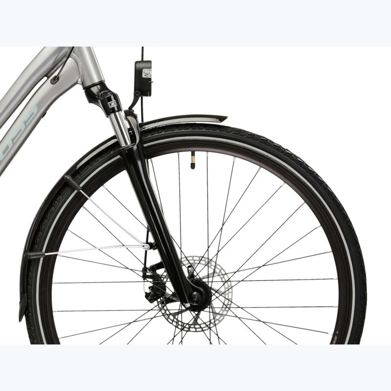 Bicicletă trekking pentru femei KROSS Trans 3.0 In silver/gray/gloss 6