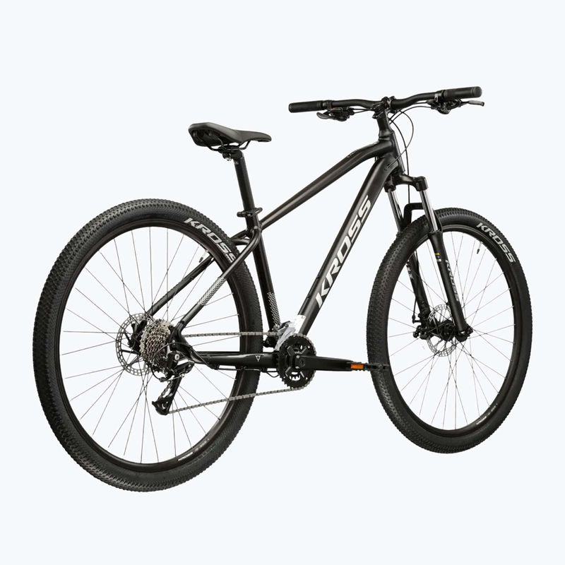 Bicicletă de munte KROSS Hexagon 3.0 29" black/silver/matte 3