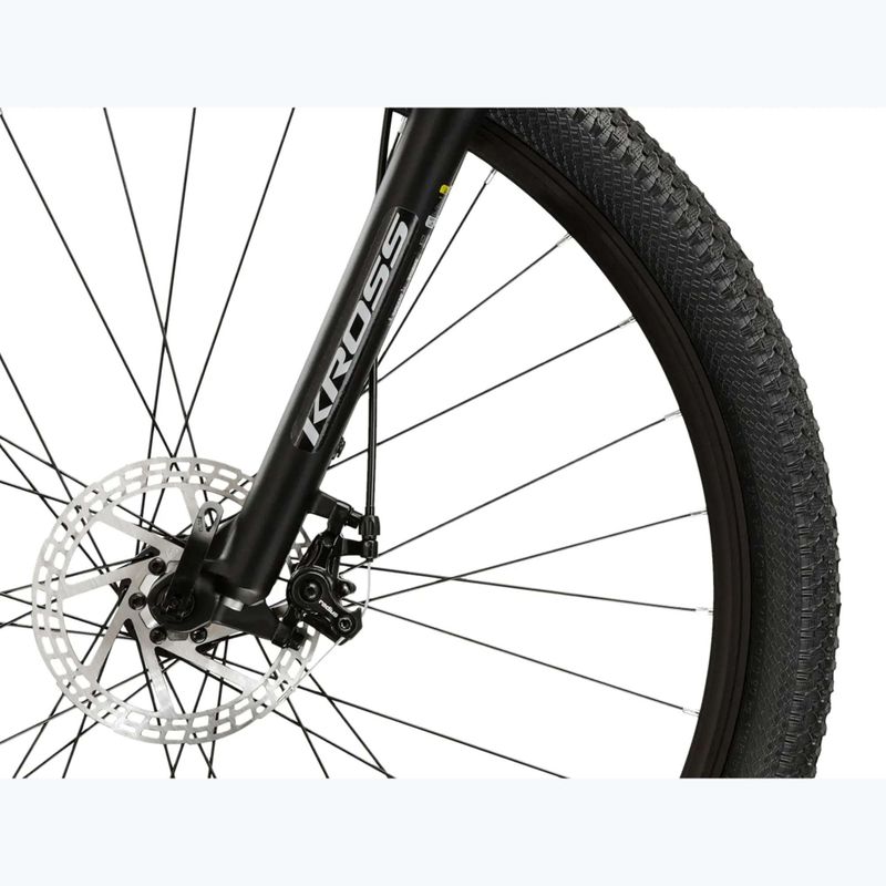 Bicicletă de munte KROSS Hexagon 3.0 29" black/silver/matte 7