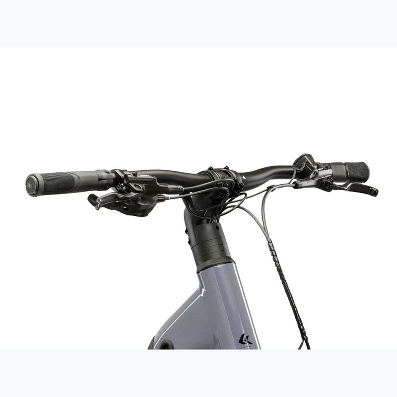 Bicicletă electrică KROSS Influx Suv Hybrid 1.0 820Wh LS gray/black/gloss 4