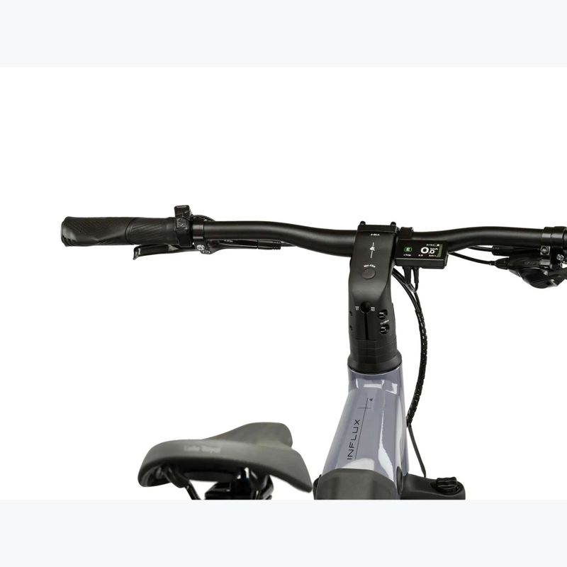 Bicicletă electrică KROSS Influx Suv Hybrid 1.0 820Wh LS gray/black/gloss 5