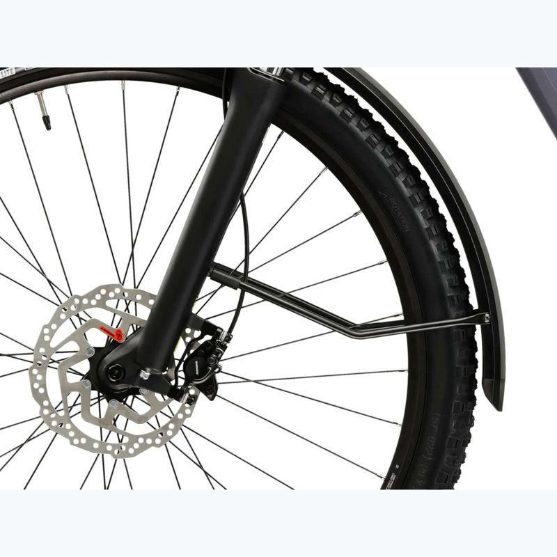 Bicicletă electrică KROSS Influx Suv Hybrid 1.0 820Wh LS gray/black/gloss 7