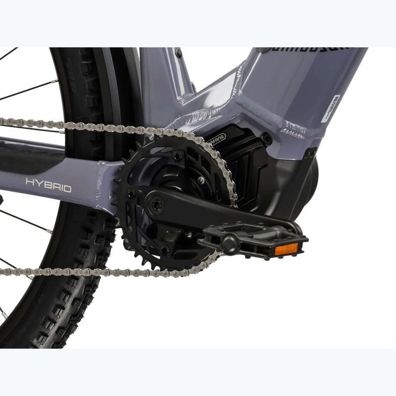 Bicicletă electrică KROSS Influx Suv Hybrid 1.0 820Wh LS gray/black/gloss 9