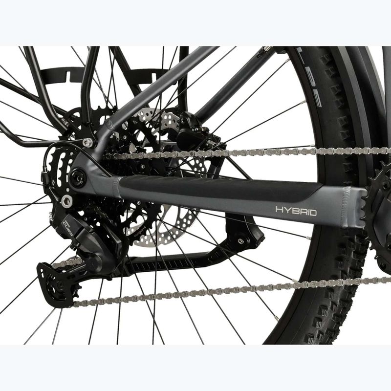 Bicicletă electrică KROSS Influx Suv Hybrid 2.0 600Wh LS 27,5" grey/black/matte 8