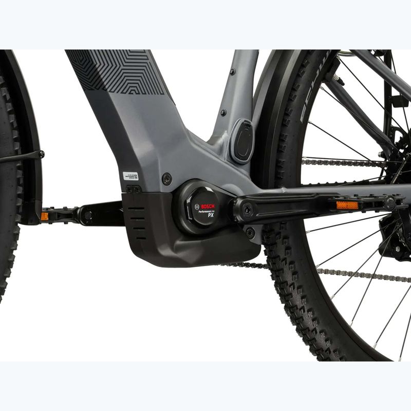 Bicicletă electrică KROSS Influx Suv Hybrid 2.0 600Wh LS 27,5" grey/black/matte 10