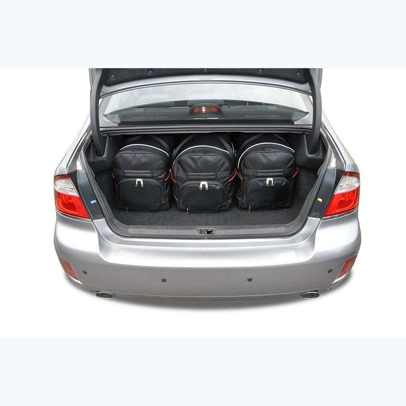 KJUST sac de compartiment bagaje set Subaru Legacy Limousine 2003-2009 5 buc negru. 12