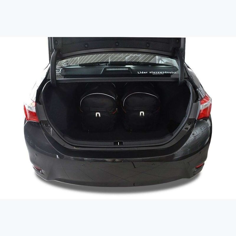 KJUST Toyota Corolla Limousine 2013-2018 sac de boot set 4 buc negru. 14