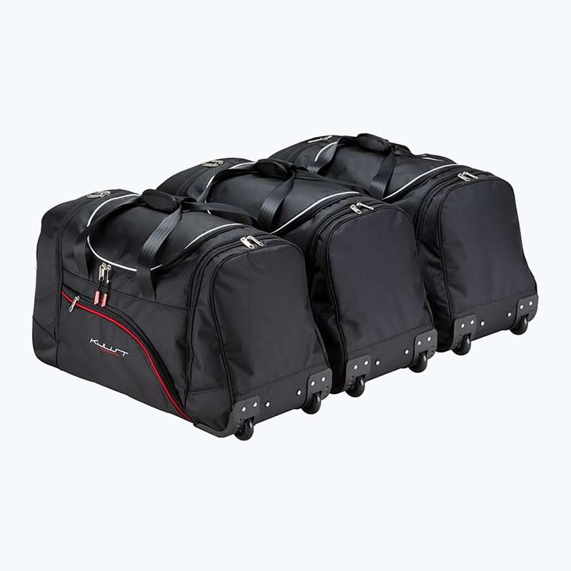 Set de genți pentru portbagaj KJUST Mitsubishi Lancer Sportback 2007-2016 3 buc. negru 2