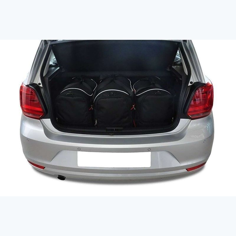 Set de genți pentru portbagaj KJUST Volkswagen Polo 2009-2017 3 buc. negru 9