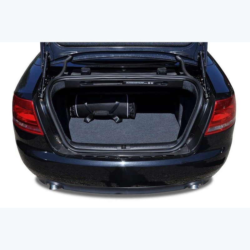 KJUST set geantă portbagaj Audi A4 Cabrio 2005-2009 4 buc negru 18