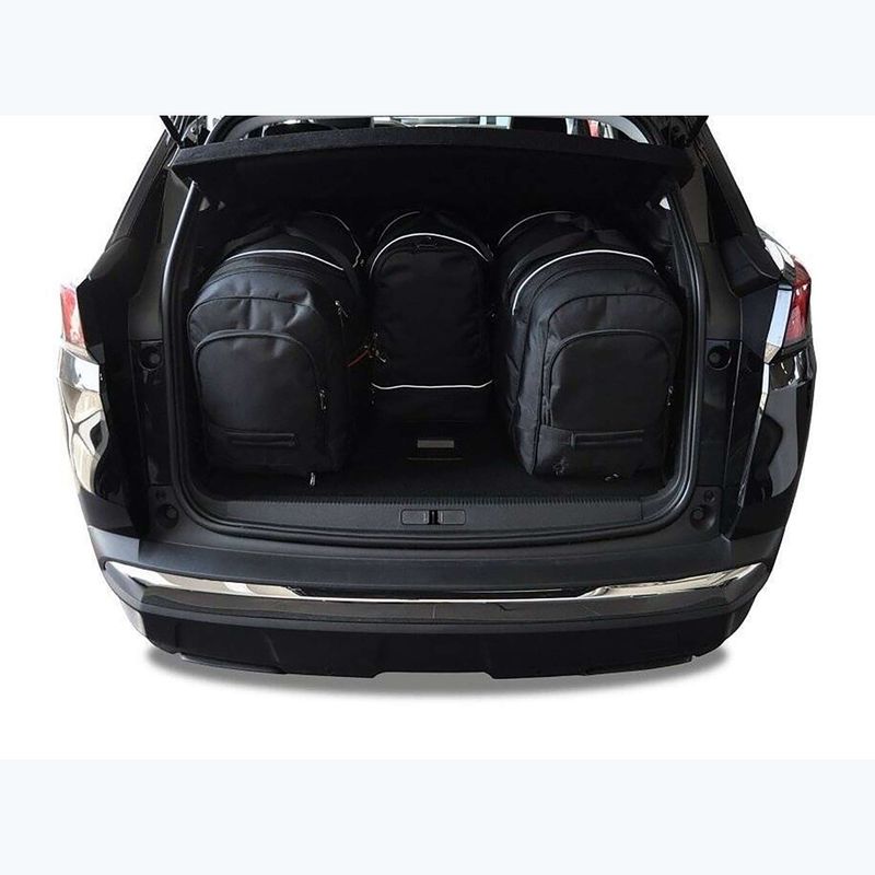 KJUST set geantă portbagaj Peugeot 3008 2016+ 4 buc negru. 14