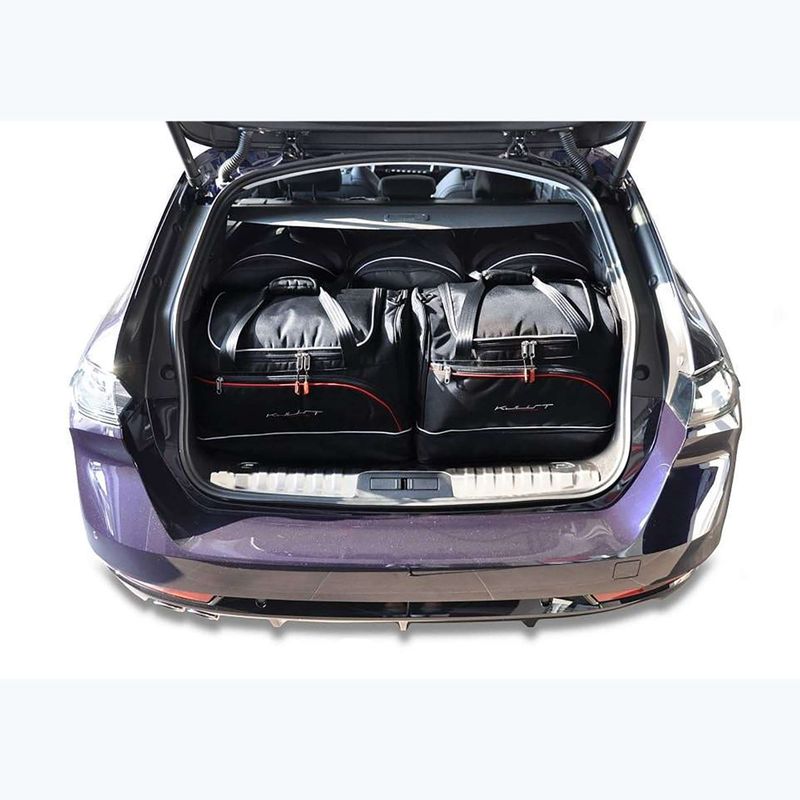 KJUST set geantă portbagaj Peugeot 508 Sw 2018+ 5 buc negru. 11