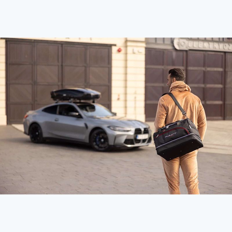 KJUST set geantă portbagaj Peugeot 508 Sw 2018+ 5 buc negru. 17