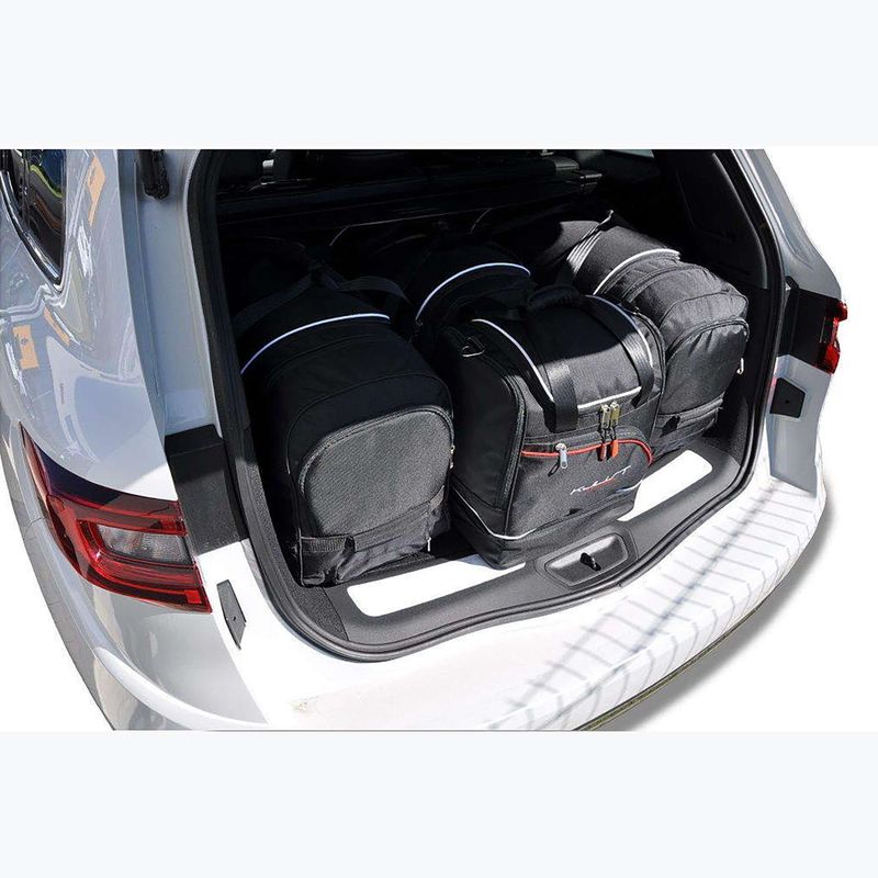 KJUST Renault Koleos 2017-2023 bagaj compartiment sac set 4 buc negru. 14