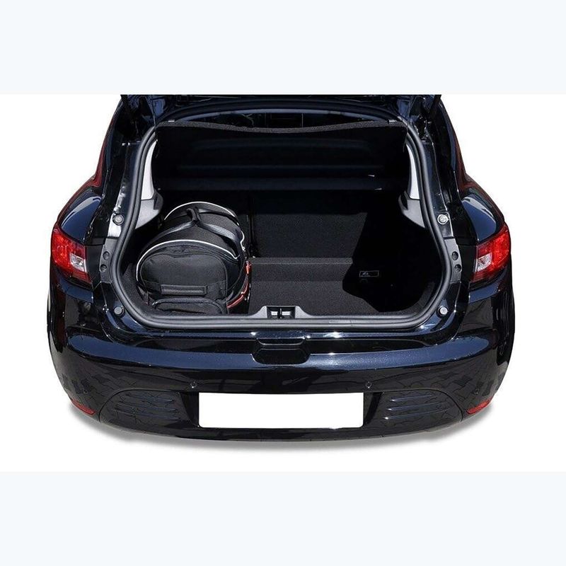 KJUST set geantă portbagaj Renault Clio 2012-2019 3 buc. negru 13