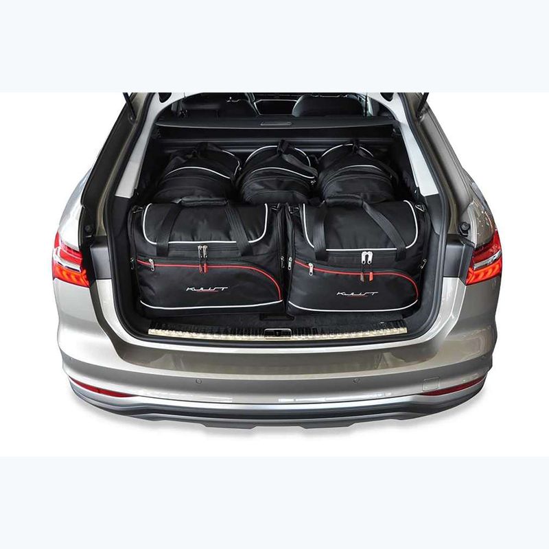 KJUST Audi A6 Allroad set geantă portbagaj 2019+ 5 buc negru 14