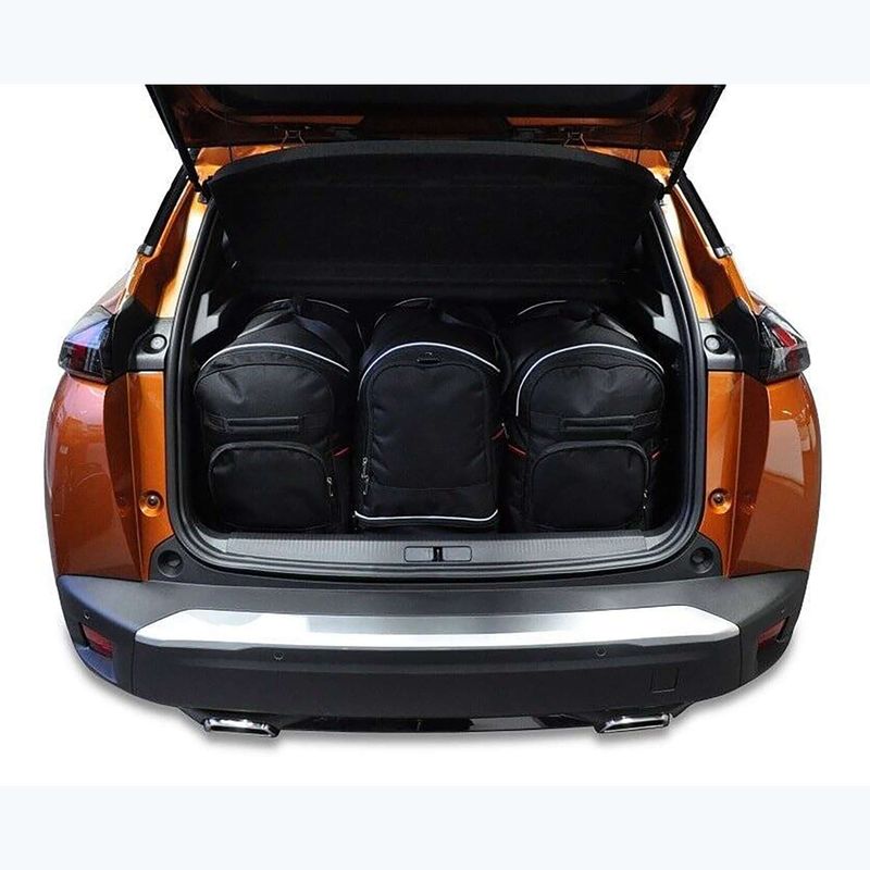 KJUST Peugeot 2008 set geantă portbagaj 2019+ 3 buc negru. 10