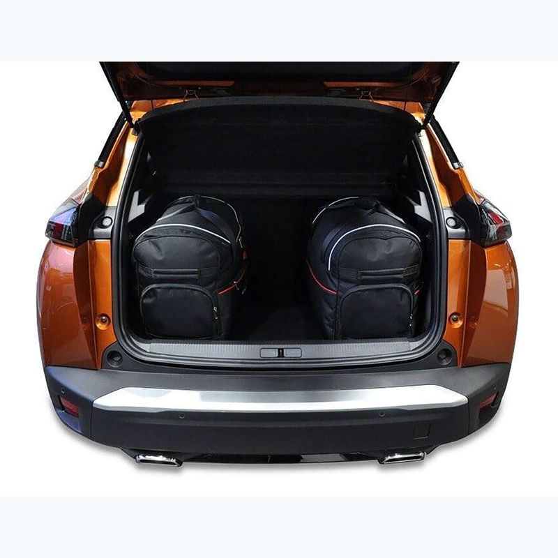 KJUST Peugeot 2008 set geantă portbagaj 2019+ 3 buc negru. 11