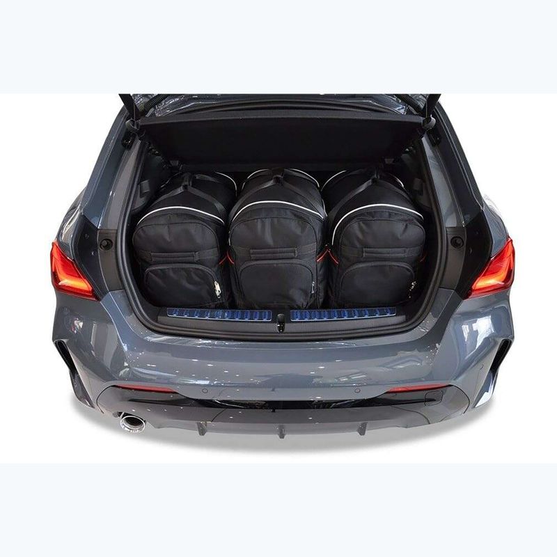 Set de genți pentru portbagaj KJUST BMW 1 Hatchback 2019+ 3 buc. black 10
