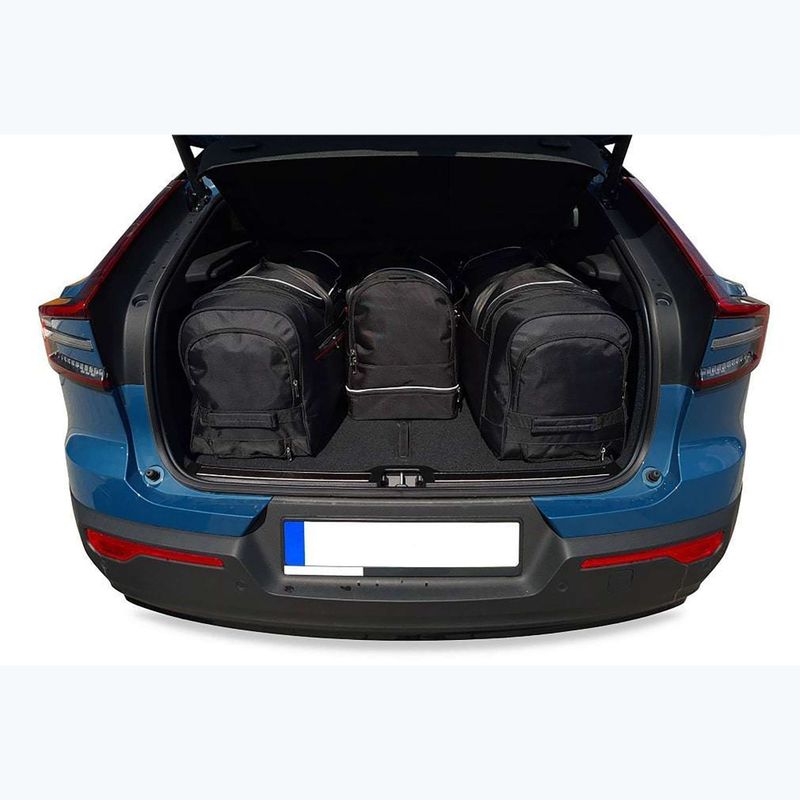 Set de genți pentru portbagaj KJUST Volvo C40 Ev 2021+ 4 buc. negru 19