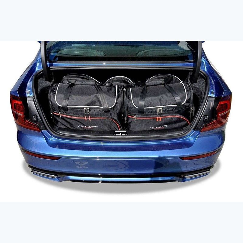 Set de genți pentru portbagaj KJUST Volvo S60 Mhev 2020-2023 5 buc. negru 17