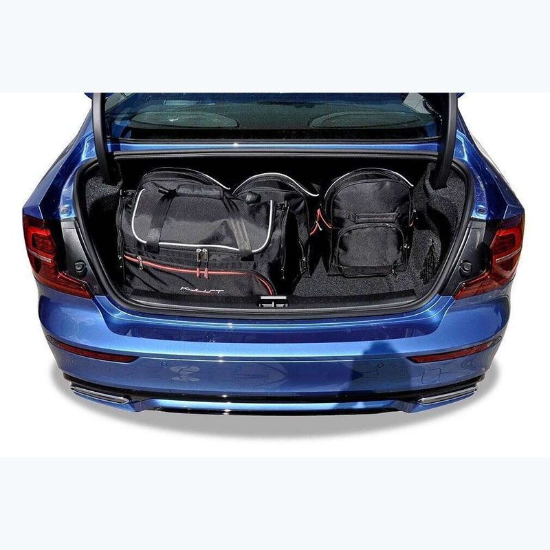 Set de genți pentru portbagaj KJUST Volvo S60 Mhev 2020-2023 5 buc. negru 18