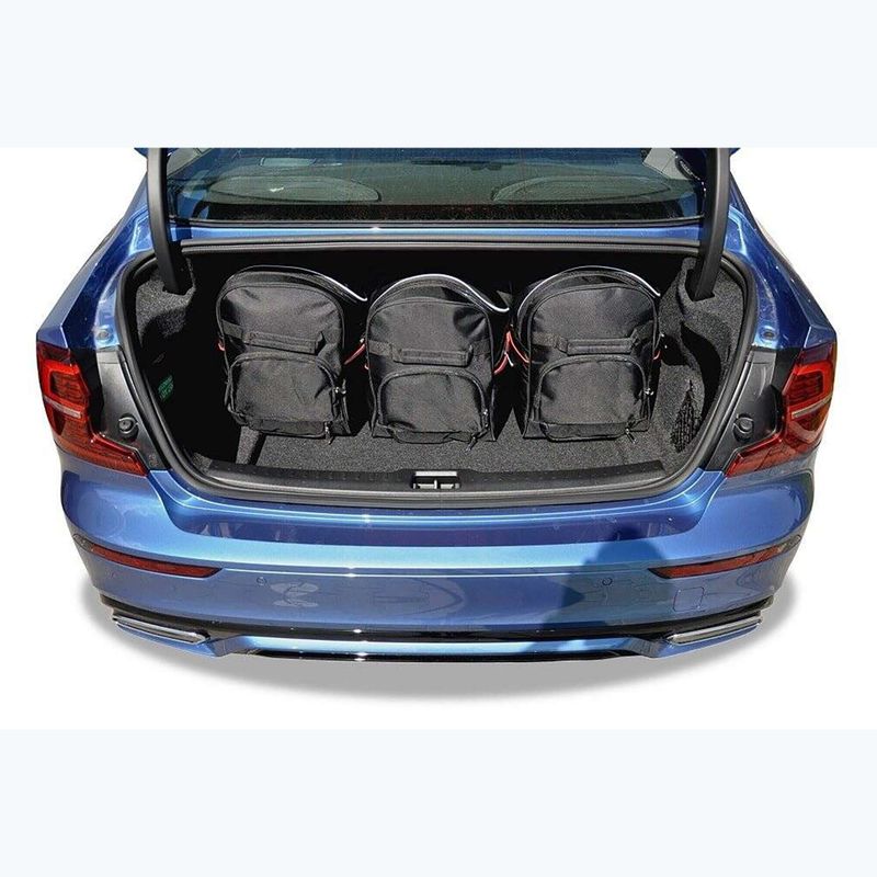 Set de genți pentru portbagaj KJUST Volvo S60 Mhev 2020-2023 5 buc. negru 19