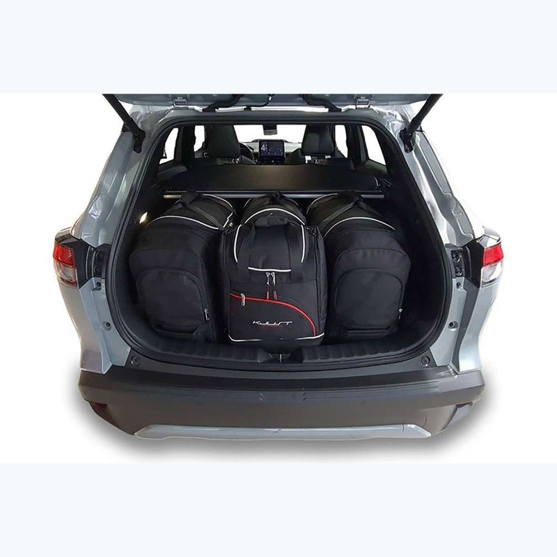 KJUST Toyota Corolla Cross HEV sac de boot set 2022+ 4 buc. negru 15