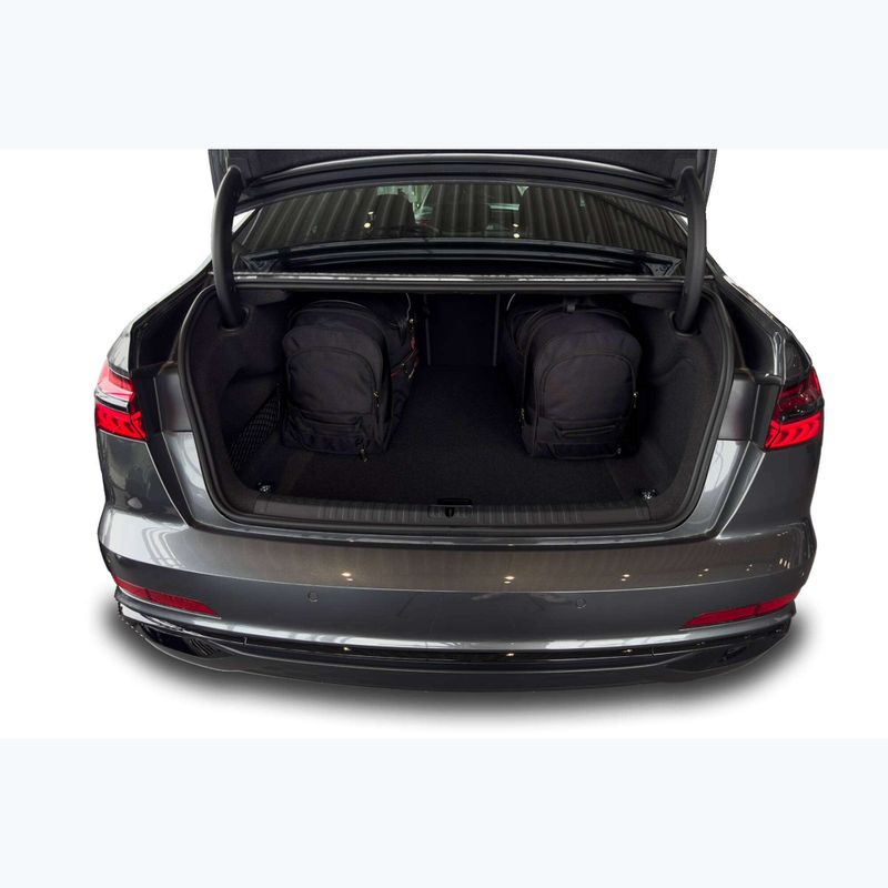 KJUST sac de boot set Audi A6 Limousine C8 2018+ 5 buc negru 20