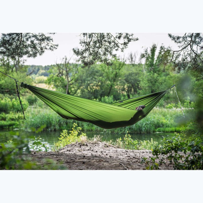 Hamac turistic Lesovik Bright treetop green 2