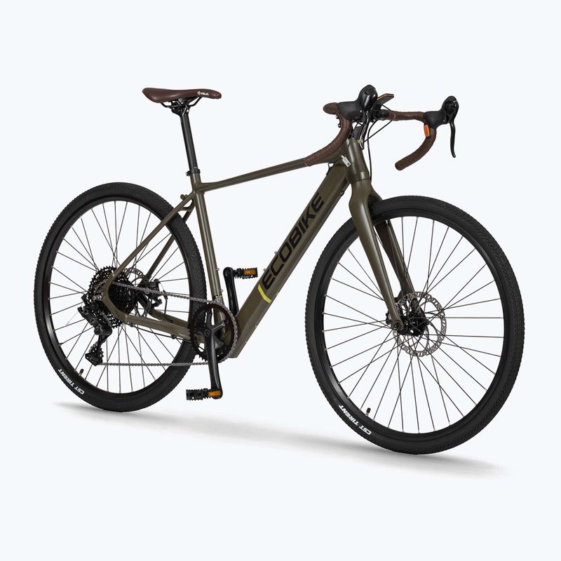 EcoBike Forest/9.7Ah bicicletă electrică verde 1010502 2