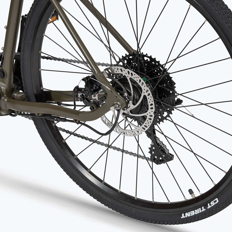 EcoBike Forest/9.7Ah bicicletă electrică verde 1010502 8