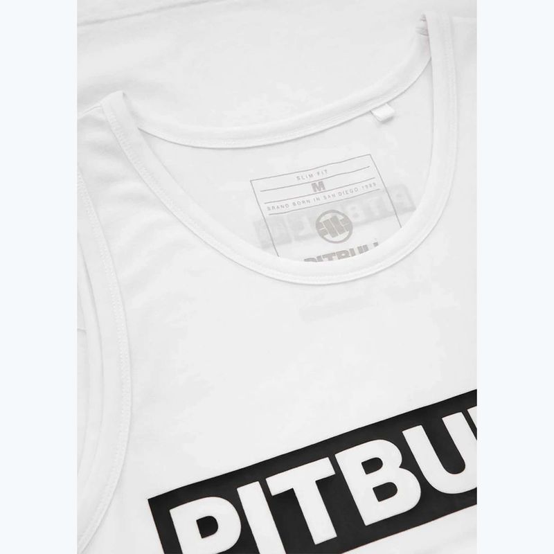 Tricou pentru bărbați  Pitbull Hilltop Tank Top white 6