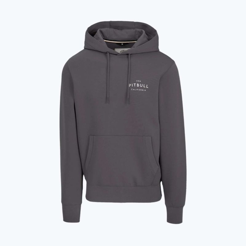 Hanorac pentru bărbați  Pitbull Sampson Hooded Sweatshirt graphite 6