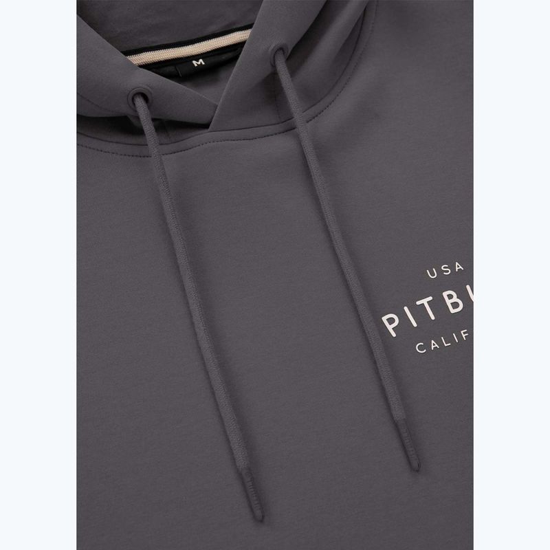Hanorac pentru bărbați  Pitbull Sampson Hooded Sweatshirt graphite 8