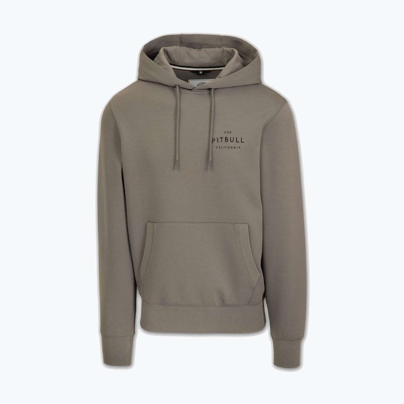 Bluză pentru bărbați Pitbull Sampson Hooded Sweatshirt taupe 4